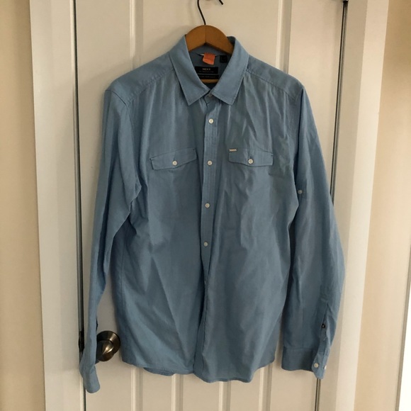 Mexx Light Blue Dress Shirt - Picture 2 of 3